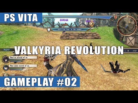 Valkyria Revolution English PS Vita Gameplay #2 (Prologue: Outbreak of War)