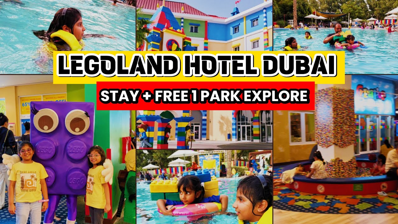 Legoland Hotel Dubai Staycation 2025 | Full Family Package + FREE 1 Park Explore 