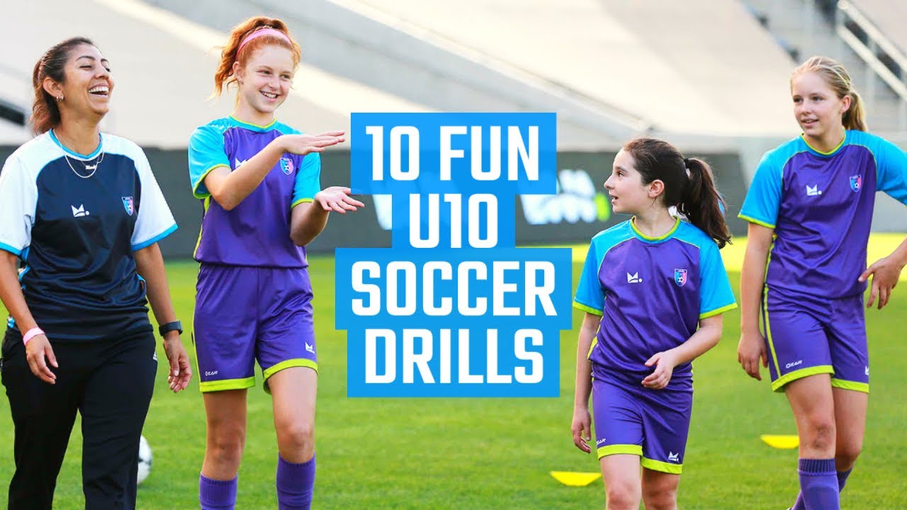 10 Best U10 Soccer Drills Fun Soccer Drills For Kids Youtube