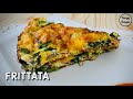How to make Frittata | Spinach Frittata | Vegetable Frittata recipe | Stove top & Baked