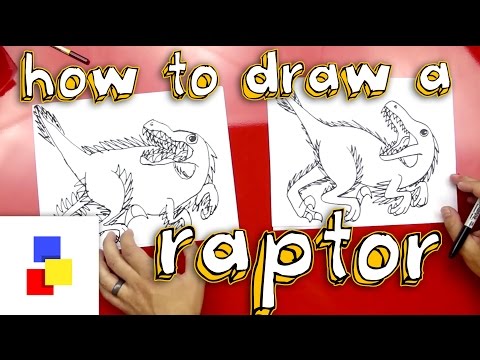 How To Draw A Velociraptor