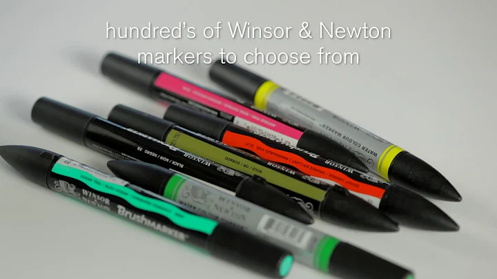 How to use Winsor & Newton ProMarkers