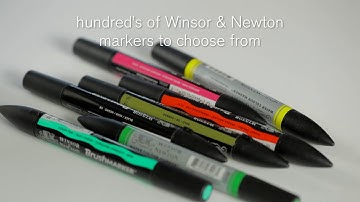 How to use Winsor & Newton ProMarkers