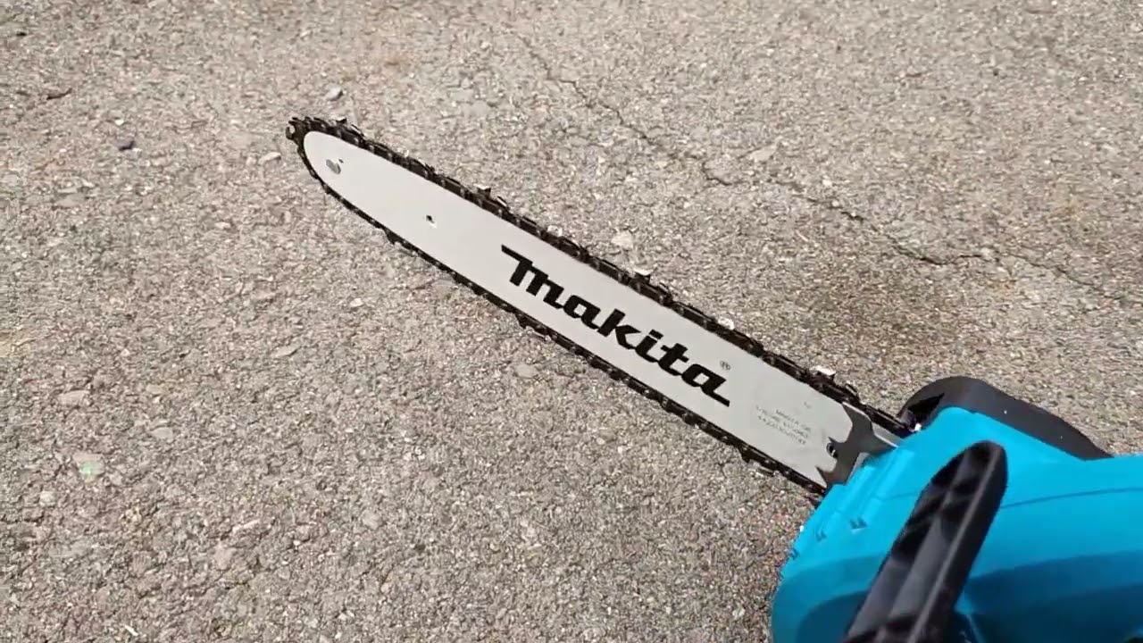 makita マキタ充電式 チェーンソー XCU02 36V(18V+18V) 簡易動作確認