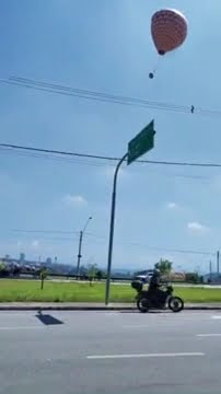 Balões caem na Zona Leste de São José dos Campos