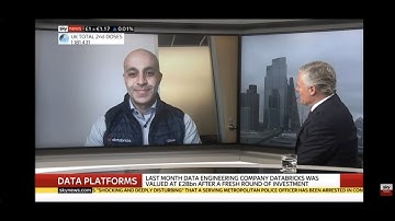 Databricks CEO and Co-Founder Ali Ghodsi on Sky News