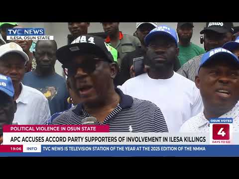Osun 2026: APC Accuses Accord Party Supporters Of Involvement In Ilesa Killings