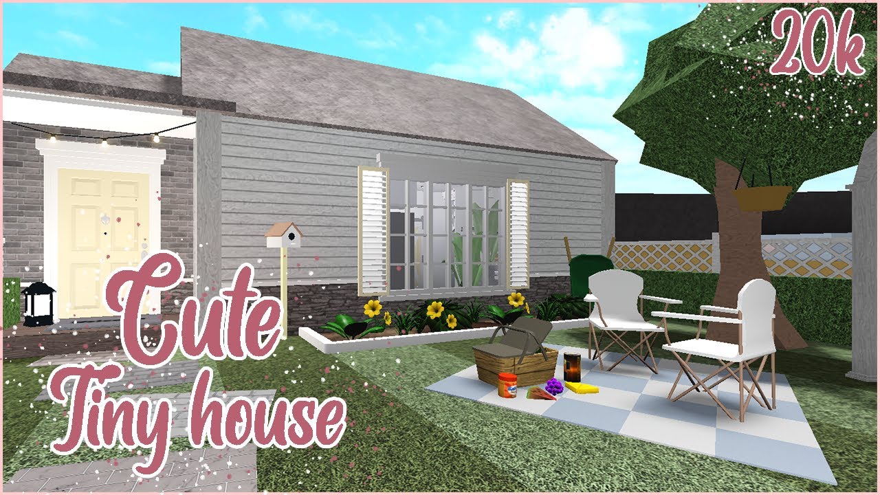 Bloxburg Cute Tiny House 20K YouTube
