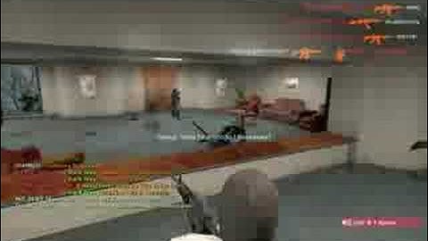 me playing counter-strike: source