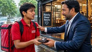 The Delivery Boy Returned the Lost Wallet — The Owner Turned Out to Be His Real Father