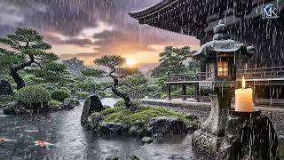 🌿 Rainy Sunset Harmony | Relaxing Music for Sleep, Meditation & Stress Relief 🌧️
