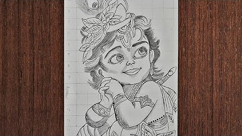 How to make easy krishna drawing  l krishnabhagwan drawing| Chitra | Drawing Pictures | Diya Arts