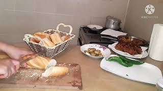 روتين يومي لاسرة تونسية تحضير فطور الصباح والغداء والعشاء