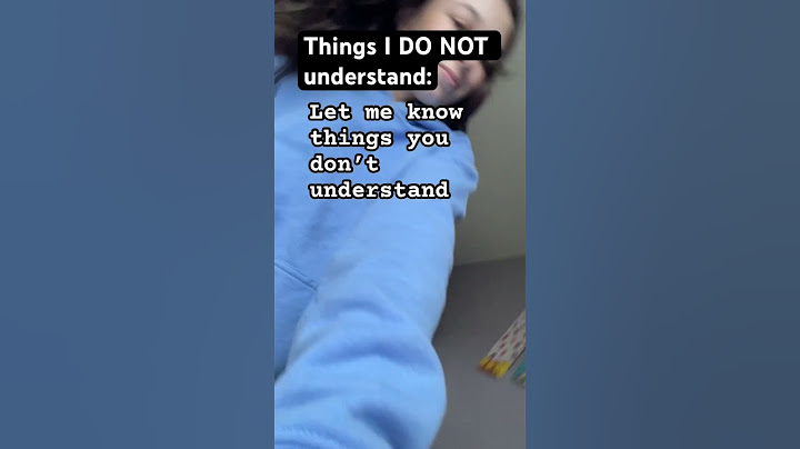 Things I don’t understand? #understanding #dance