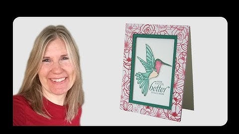 Faux Frame Card with Rectangle Stitched Framelits