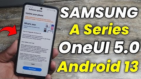 Samsung A Series OneUI 5.0 Android 13 Update | A51 A52S A52 A53 A71 A72 A22 A32 A12 A13 A33 A23 A73