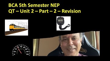 5 - Mastering QT - BCA 5th Sem - Unit 2 - Part 2 - MadhavanSV
