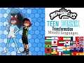 Miraculous  season 5  teen bunnix  transformation  mualti languages