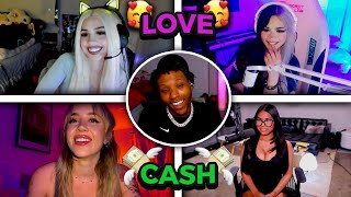 Silky Plays Love Or Cash With 10 Baddies