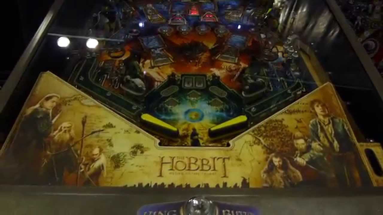 The Hobbit Pinball (Jersey Jack Pinball) IAAPA 2015 YouTube
