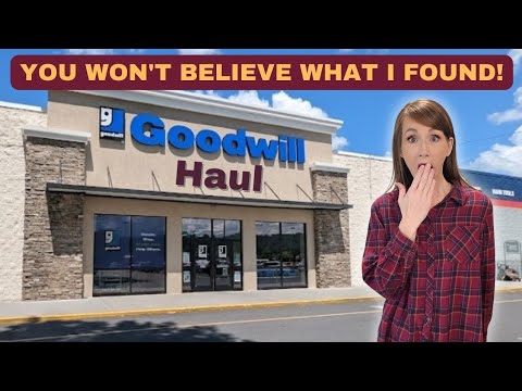 Goodwill Trip & Haul $$ You Won't Believe What I Found! - YouTube
