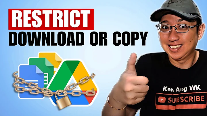 How to Disable Download or Copy on Google Shared Files (2025 UPDATE)