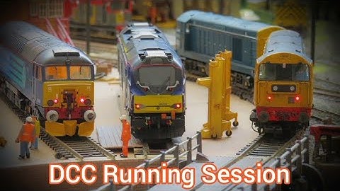 DCC Running Session, Class 20s, 57, 68 And 101, MGR Running