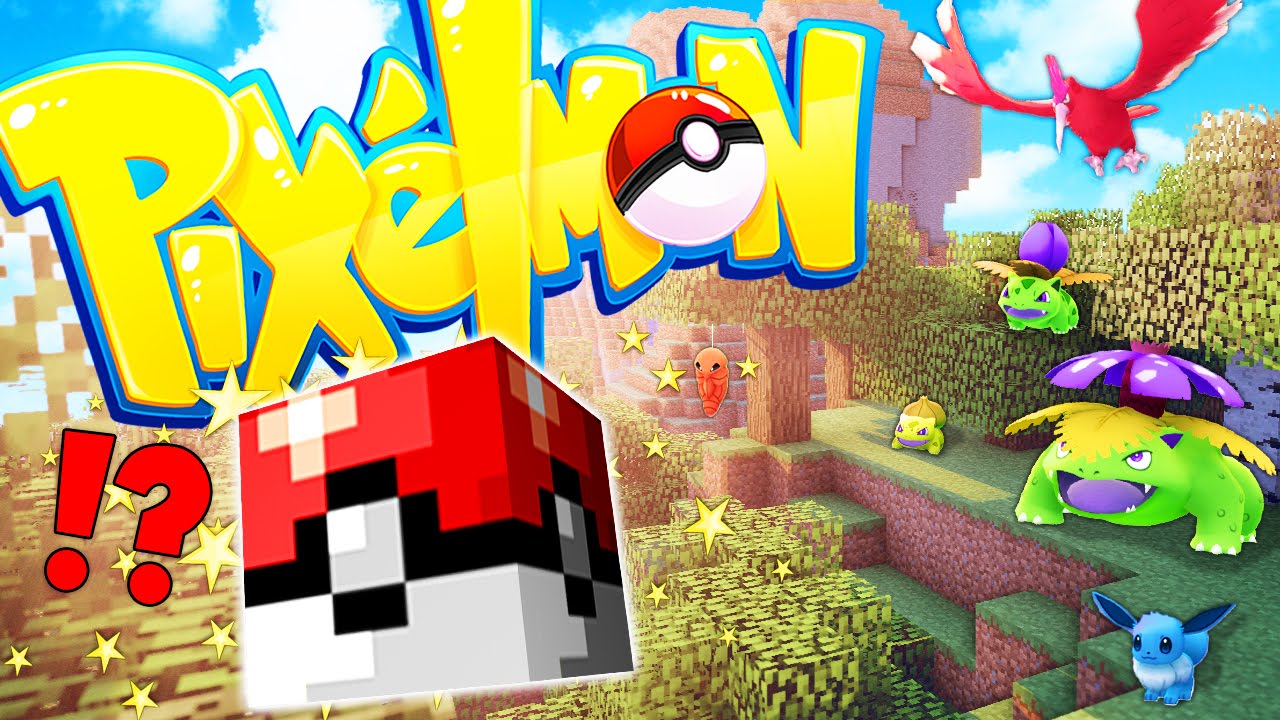 Poke Lucky - Pixelmon Lucky Block - Minecraft Mods - Mapping and