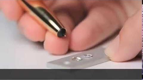 Diamond and Gemstones Thermal Testing with Presidium Gem Tester PGT