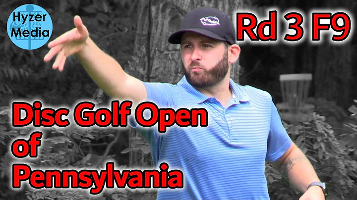Disc Golf Open of PA | Rd 3 F9 | Hess, Chace, Ritc...