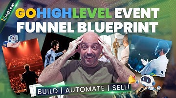How To Build An Event Funnel In GoHighLevel In MINUTES!