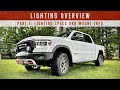 Lighting Overview Part 1: Lighting Specs and Mounts #offroadlights #diodedynamics #bajadesigns