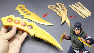 EASY & SIMPLE DIY | (Chakra Blade) Crimson Ninja Knuckle Knife - WITHOUT POWERTOOLS