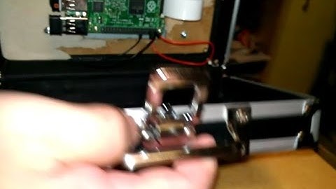 Raspberry Pi 2B Portable All-In-One w/Official 7in Touch Screen - Part 2 Kickstand + Handle