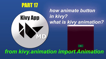 How To Animate Widgets In Kivy-Kivy Animation Example-python kivy gui tutorial