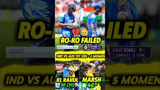 Roko Failed 😢 Aus Destroy India 💔 | IND vs AUS 1st ODI