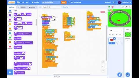 How to make a Car Racing Game on Scratch 3.0 Part 2