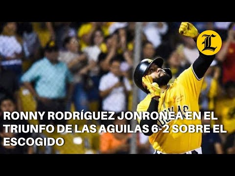 Ronny Rodríguez jonronea en el triunfo de las Aguilas 6 2 sobre el Escogido | 27/10/2022