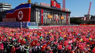 Corea del Norte celebra el 70 aniversario de su fundación con un desfile militar