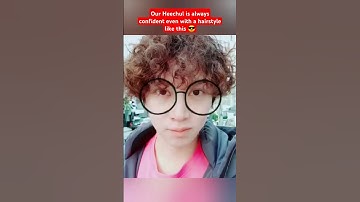 Our Heechul is always confident even with a hairstyle like this