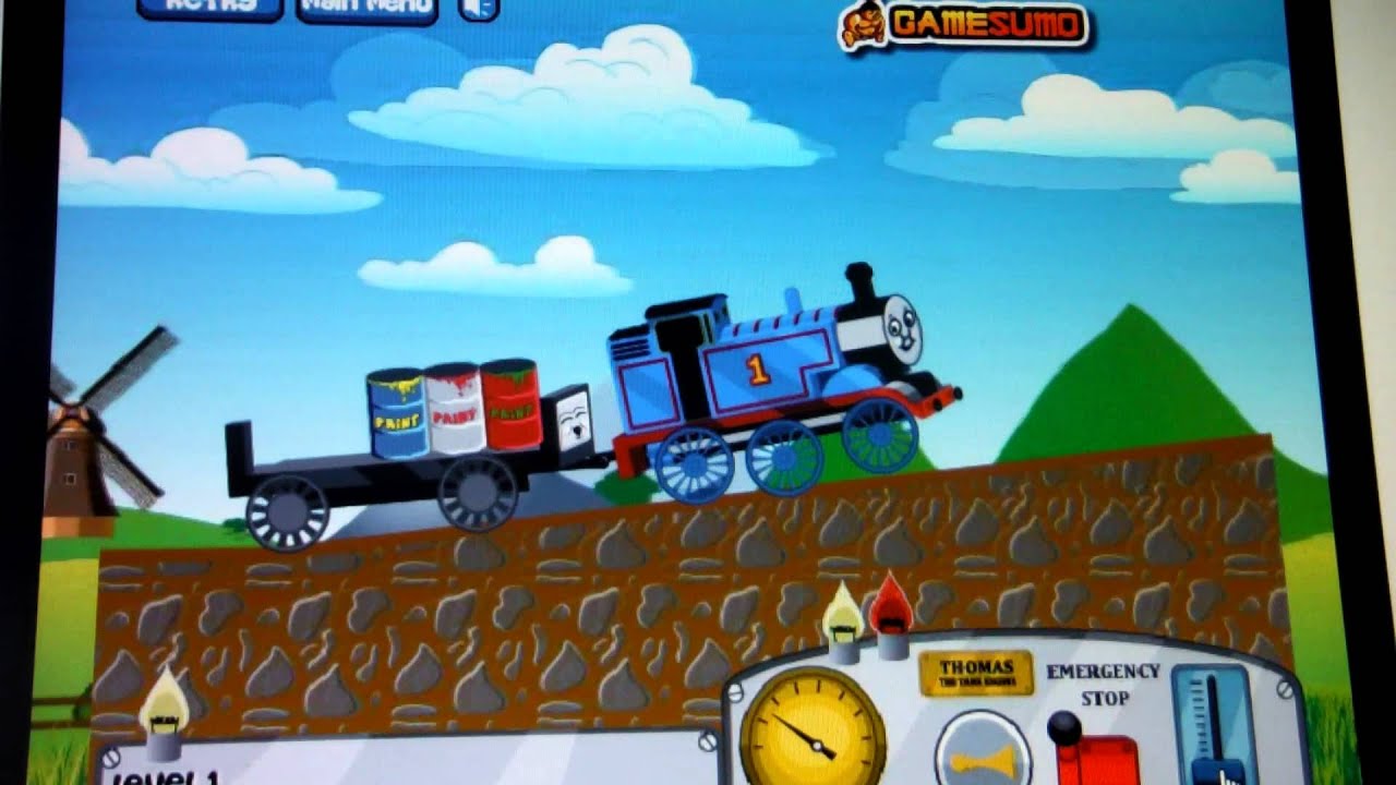 play thomas the tank engine games