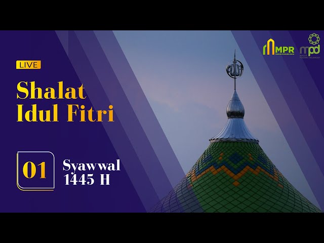 🔴Live Shalat Idul Fitri 1445H | Khatib: Ustadz Afifi Abdul Wadud, B.A. | Imam: Ustadz Abdurrahman class=