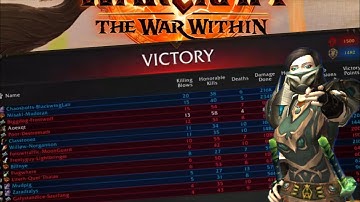 WoW TWW Level 29 BM Monk Twink BG Commentary - World of Warcraft PvP