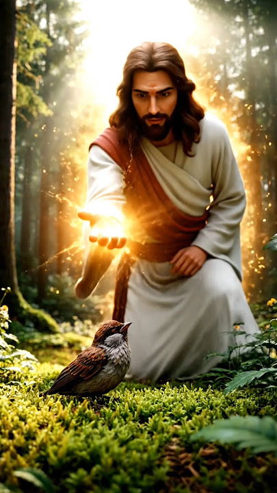 The Blind Bird’s Miracle 🕊️ | When Faith Opened Its Eyes ✨ #JesusMiracle #FaithShorts