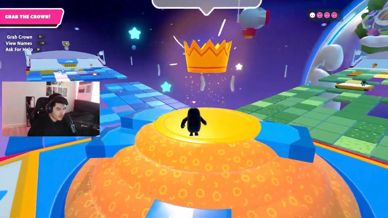 🔴LIVE🔴 ranked fall guys into sum siege !