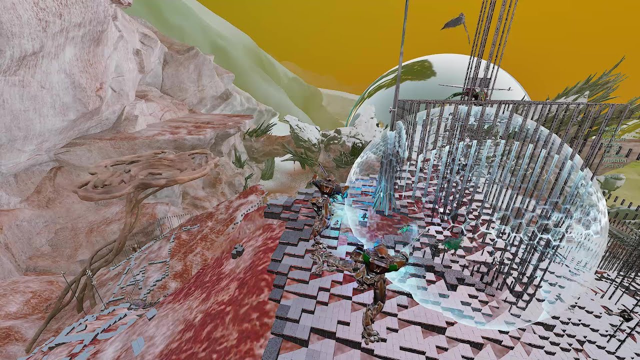 Ark Small Tribes PvP || Fat RedLight Online Wiped || (They Are Wiping The Fob) ||