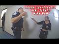Drunk 18-Year-Old Girl Fights With her Mom at a Hotel