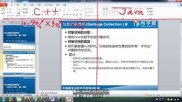 33 面向对象 06 虚拟机内存管理 垃圾回收机制 c++和java的比较 JAVA基础300集最全教程 尚学堂 高淇
