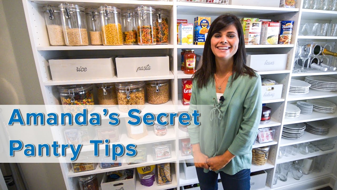Amanda Reveals Her Pantry Secrets YouTube