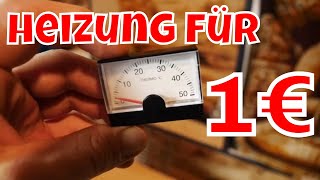 EINFACH GENIAL! Heizung für 1 € - DIY Heizung für deinen Van/Wohnmobil/Auto - LIFE HACK HEIZUNG